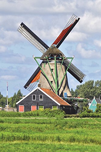 Windmill at Zaanse Schans Holland Netherlands Journal: 150 page lined notebook/diary von CreateSpace Independent Publishing Platform